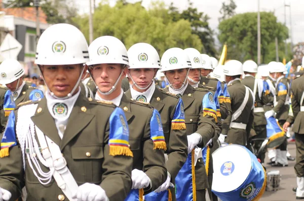Kolumbijski Dzień Niepodległości Policji — Zdjęcie stockowe