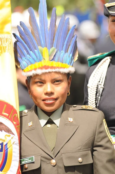 Retrato Policías Colombianos — Foto de Stock