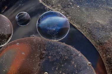 Bubbles abstract creative background