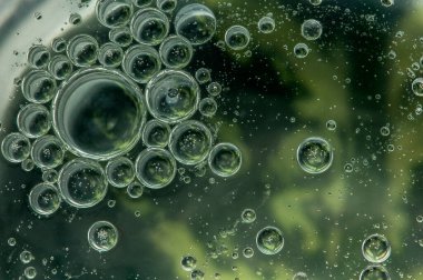 Bubbles abstract creative background