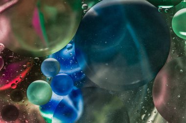 Bubbles abstract creative background