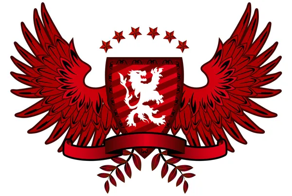 Kırmızı aslan kalkan