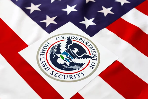Departamento de Segurança Interna dos EUA Direitos Humanos — Fotografia de Stock