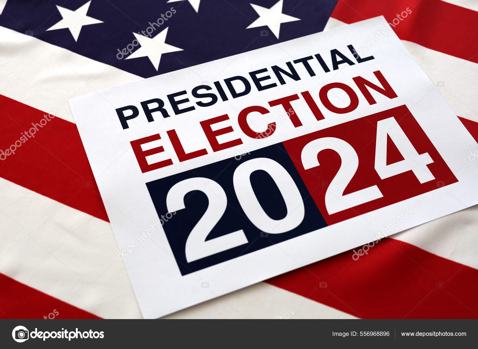 2024年美国总统选举（英语：Presidential election 2024） ——图库图片© danielfela #556968896