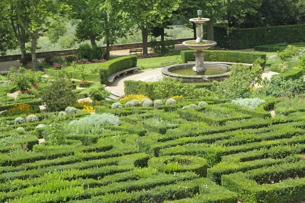 Garden of one of the Medici Villas — Stock Photo, Image