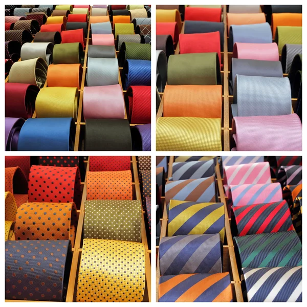 Zarif kravat koleksiyonu — Stok fotoğraf