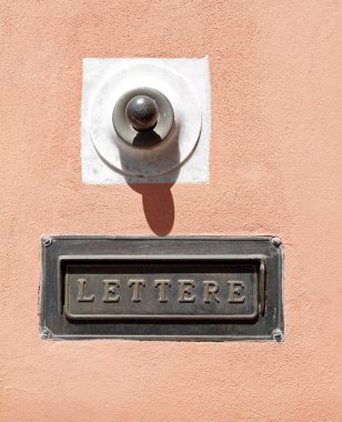 Kapı zili ve sonrası için yuva