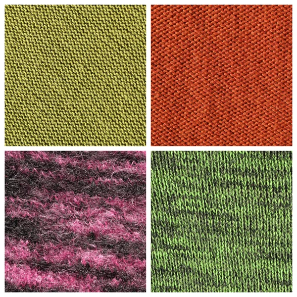 Fabric samples set — Stock Photo, Image