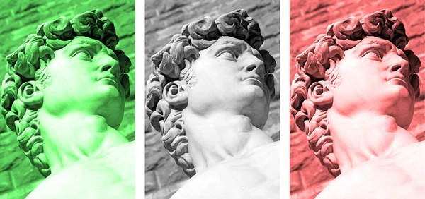 Italienska collage — Stockfoto