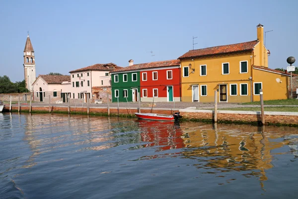 Paisagem colorida da lagoa veneziana — Fotografia de Stock