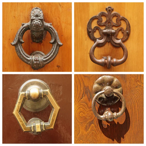 Vecchio set knockers, Italia — Foto Stock