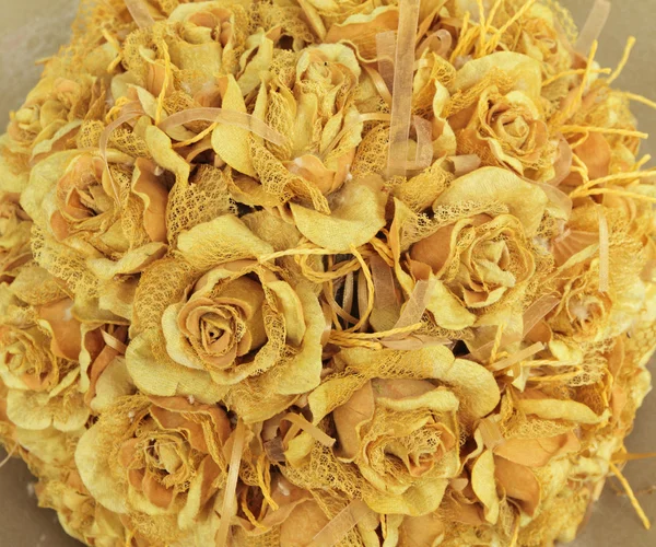 Svatební růže kytice — Stock fotografie
