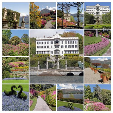 tarihi villa carlotta (lago di como, aynı zamanda biliyor como Gölü üzerinde