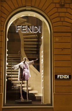 Floransa'da Fendi butik