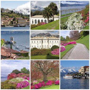 bellagio - görüntülerden oluşan adı c göl incisi