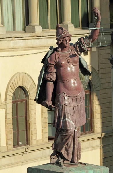 Rettens søyle i Firenze – stockfoto