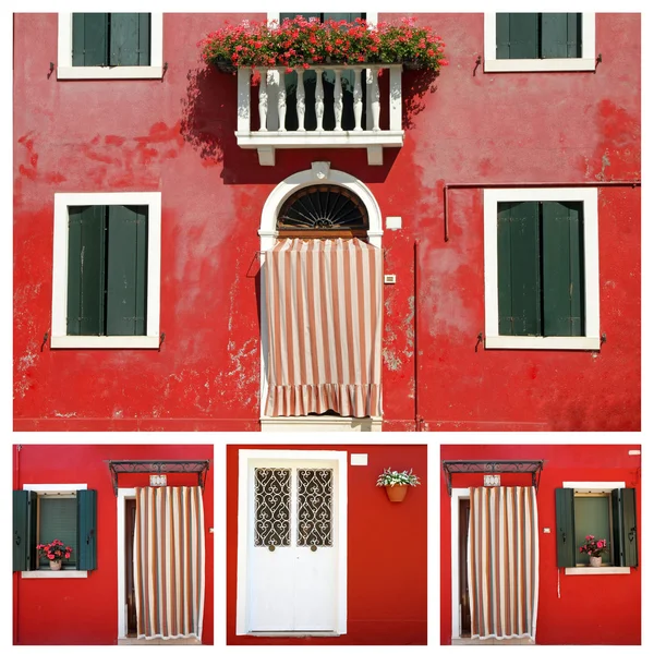 Burano sammansättning — Stockfoto