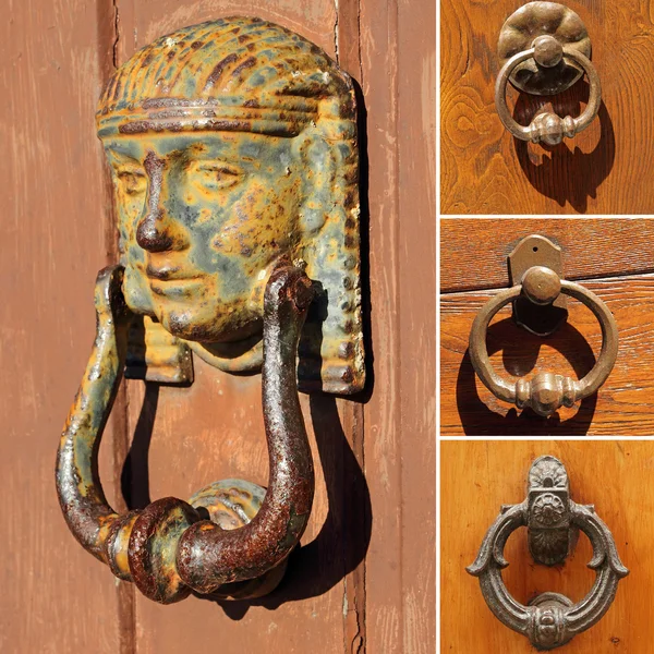 Antique knockers — Stock Photo, Image