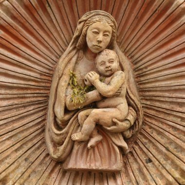 Madonna çocuk ile