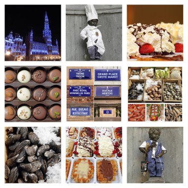 Brussels collage