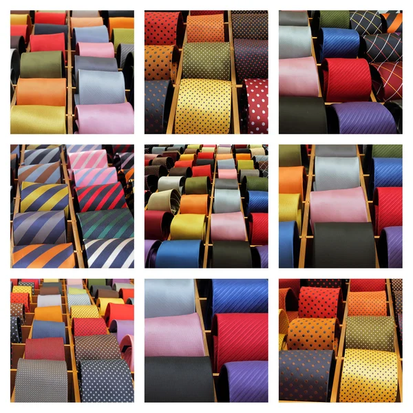 Ties collection — Stock Photo, Image