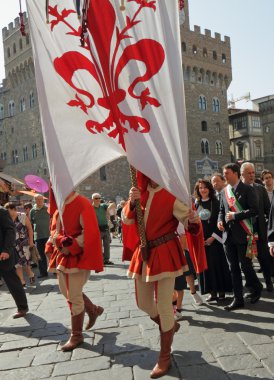 san giovannis kutlamaları sırasında Floransa - Belediye