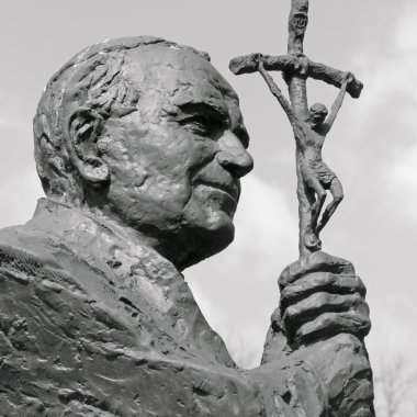 heykel Papa John paul II
