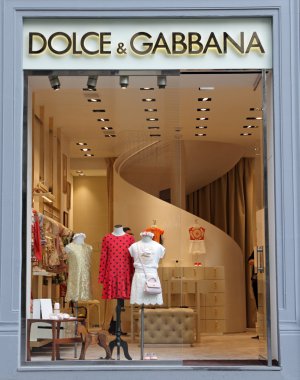 Dolce gabbana butik Floransa'da &