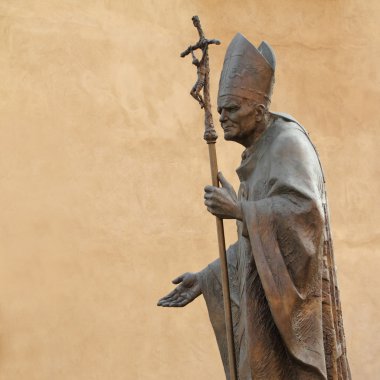 heykel Papa John paul II