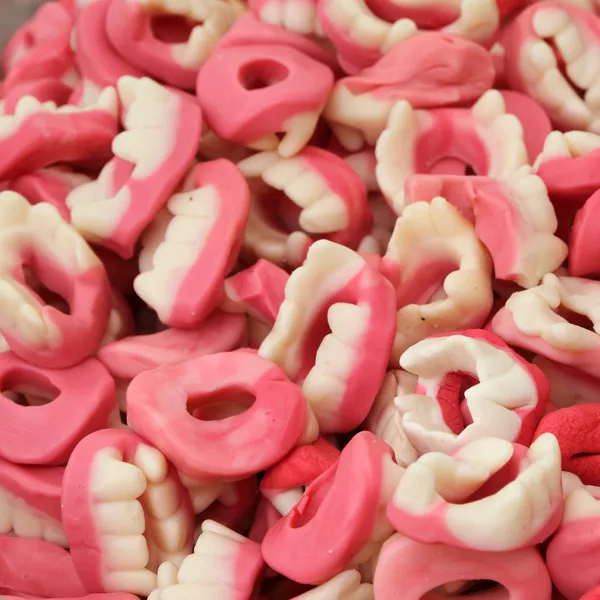 Denture candies — Stock Photo, Image