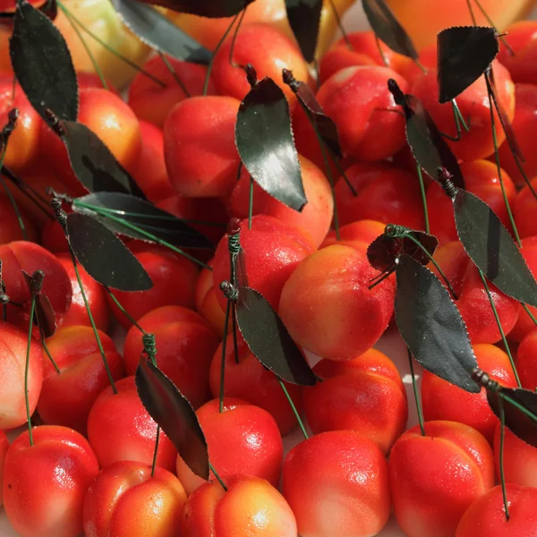 Marzipan confectionery in fruit shapes — Stock Photo, Image