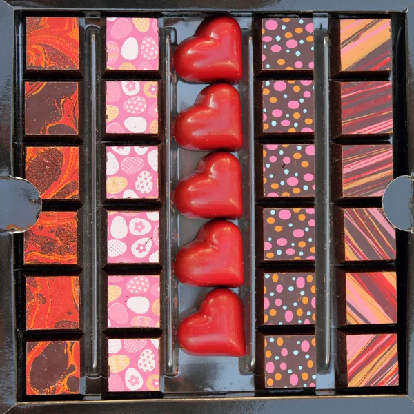 Decorated chocolates