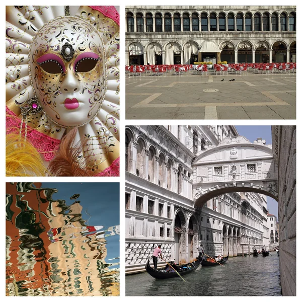 Collage veneciano —  Fotos de Stock