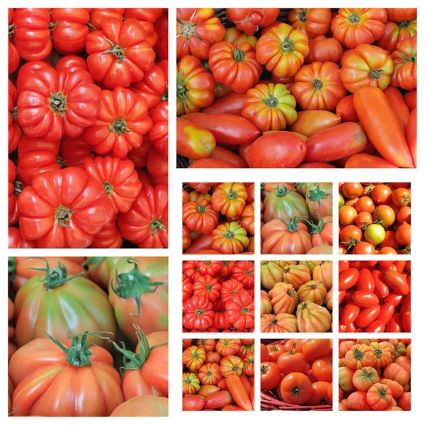 Tomatoes pattern — Stock Photo, Image