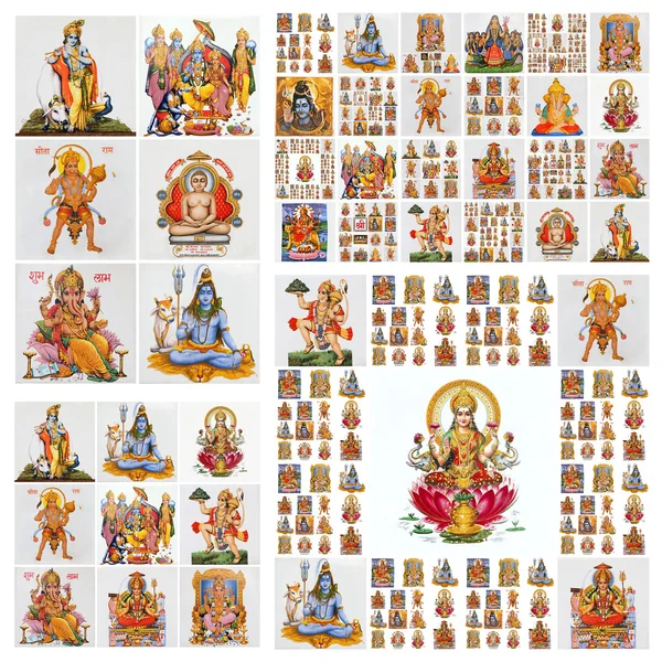 Hindu gods — Stock Photo, Image