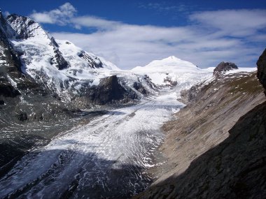 Grossglockner buzul Avusturya