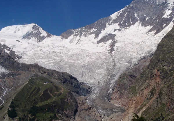 Saas Fee Glacier — Stok fotoğraf