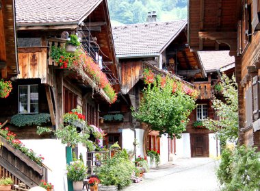 Swiss çiftlik evi