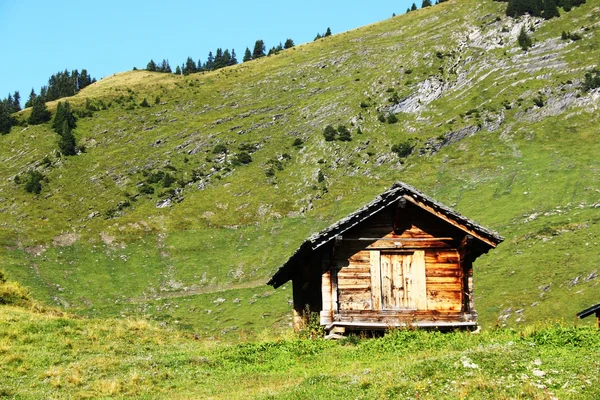 Almhütte — Stockfoto