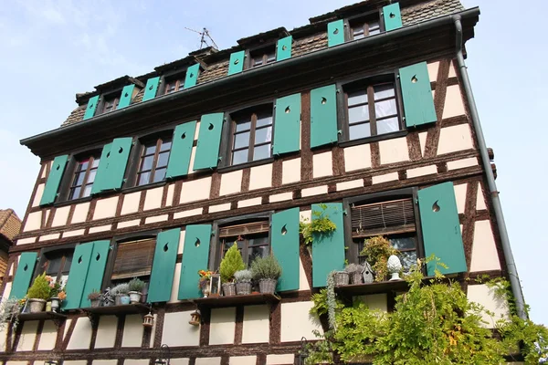 Madeira serrada em Strasbourg — Fotografia de Stock