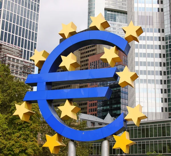 O euro — Fotografia de Stock