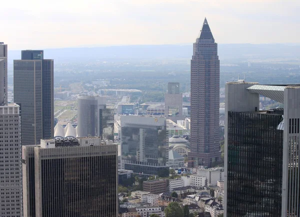 Hochhäuser in Frankfurt am Main — Stockfoto