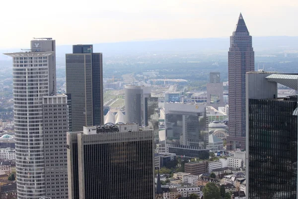 Skyscrapers in Frankfurt Main — Stock Photo, Image