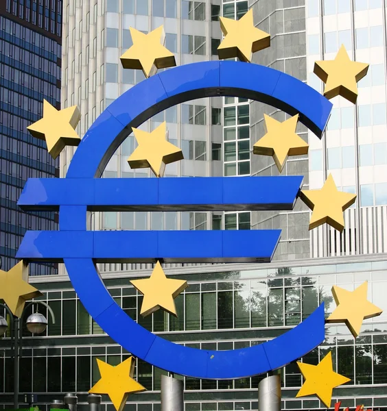 O euro — Fotografia de Stock