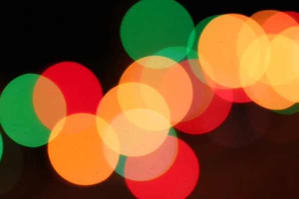 Puntos de luz coloridos — Foto de Stock