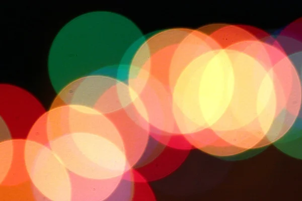 Puntos de luz coloridos — Foto de Stock