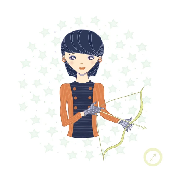 Horoscope. Zodiac signs-Sagittarius. — Stock Photo, Image