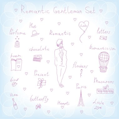 romantik centilmen set