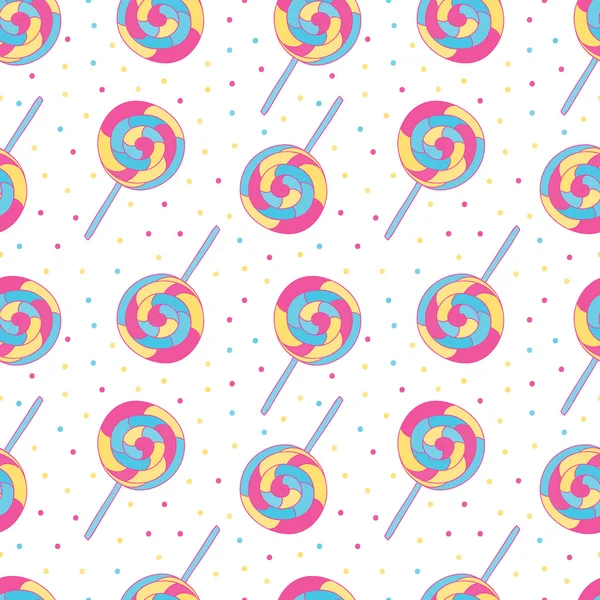 Bonbons sans couture — Image vectorielle