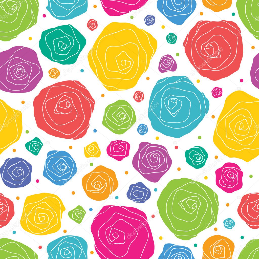 colorful floral pattern